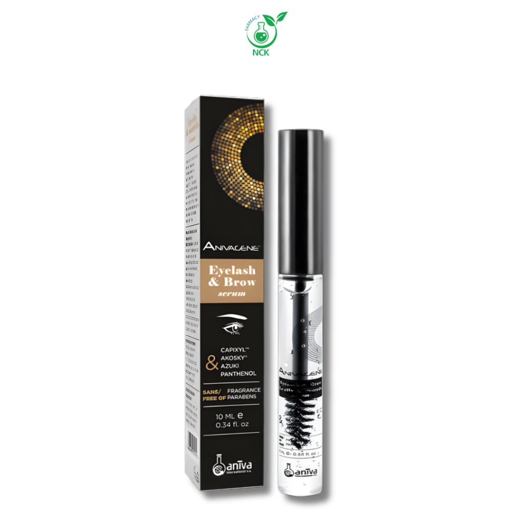 [NCK Farmacy] Serum Dưỡng Mi & Mày ANIVAGENE Giảm Gãy Rụng, Kích Thích Mọc Nhanh, Dày & Khỏe