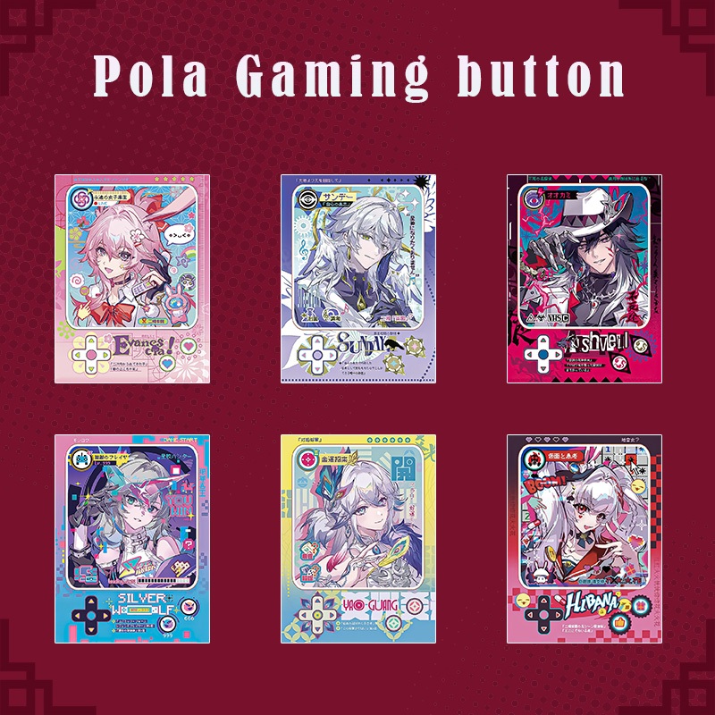 Polaroid 6x9 cm ver Gaming Button HSR 6 nhân vật | Shopee Việt Nam