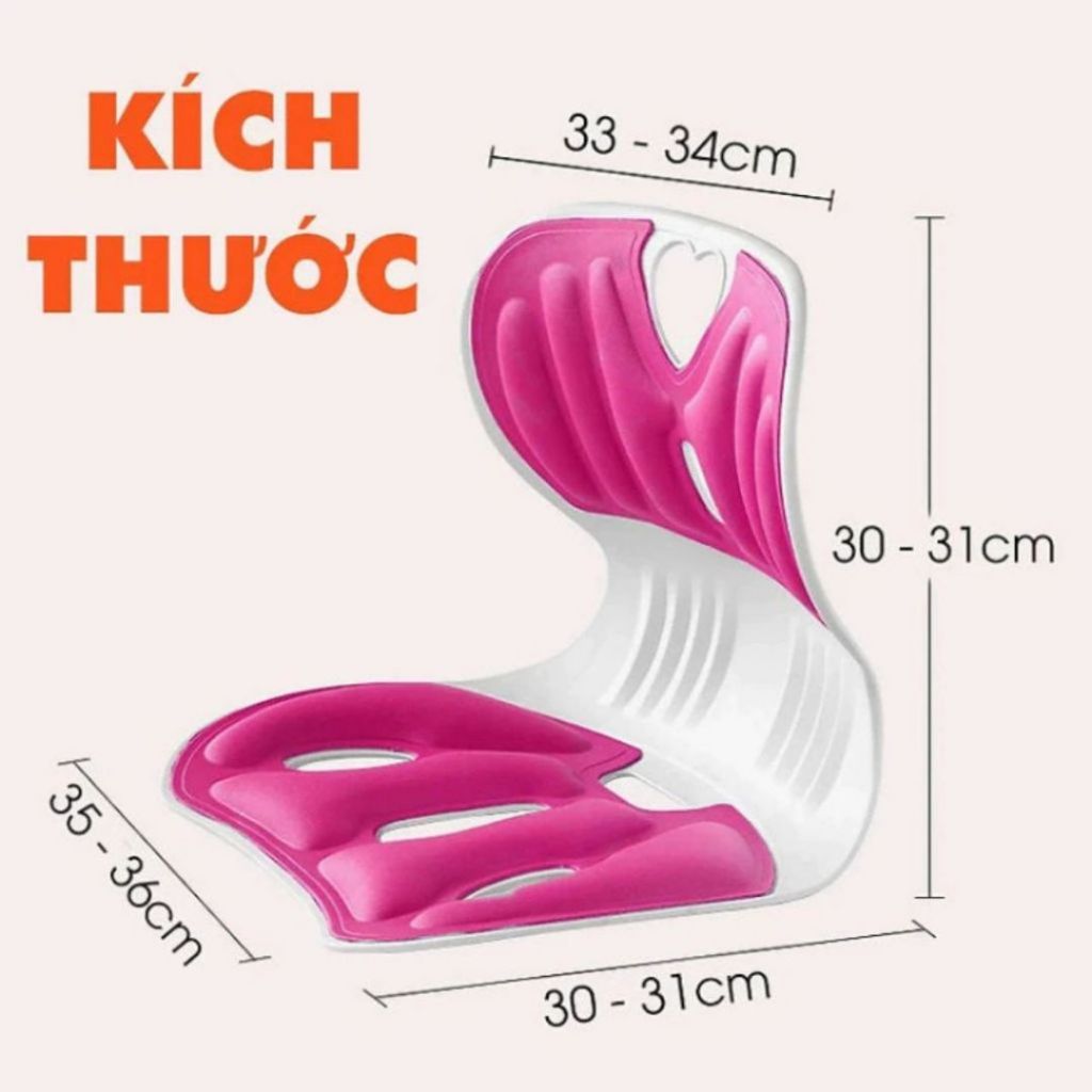 Đệm Ngồi Tựa Lưng ALO HOME  Hỗ Trợ Tư Thế Ngồi Dùng Văn Phòng Học Tập, Dùng Hàng Ngày
