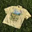 Áo Sơ Mi Boxy Unisex Sunshine Garden Thêu Hoa Cúc Vải Oxford Kẻ Sọc ARTGOD HMA105
