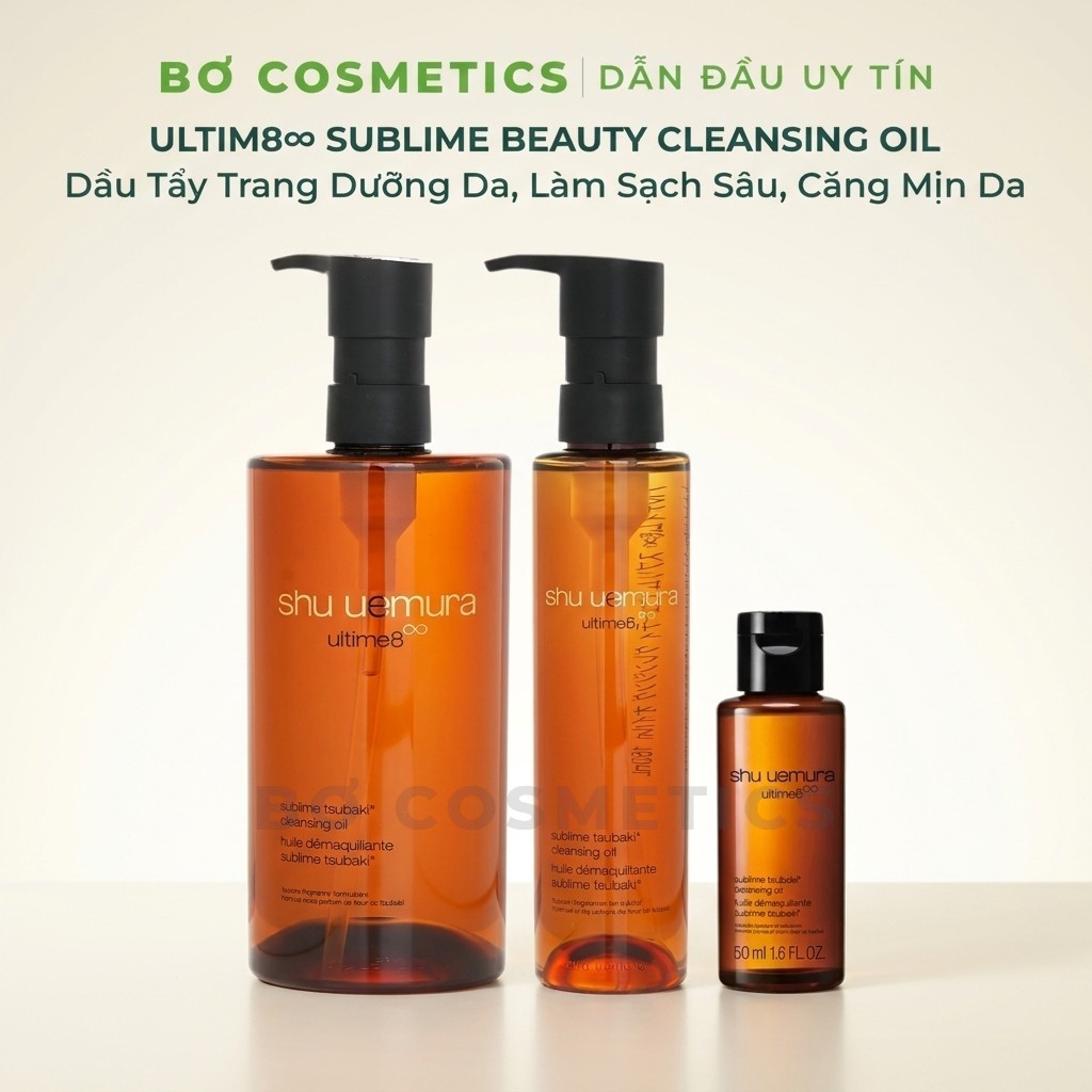Dầu Tẩy Trang Shu Ue.mura Ultim8∞ Sublime Beauty Cleansing Oil Làm Sạch ...