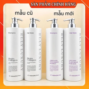 Cặp dầu gội xả ELLY LUXURY PRO 1000ml thơm 7 ngày ngăn tóc gãy rụng