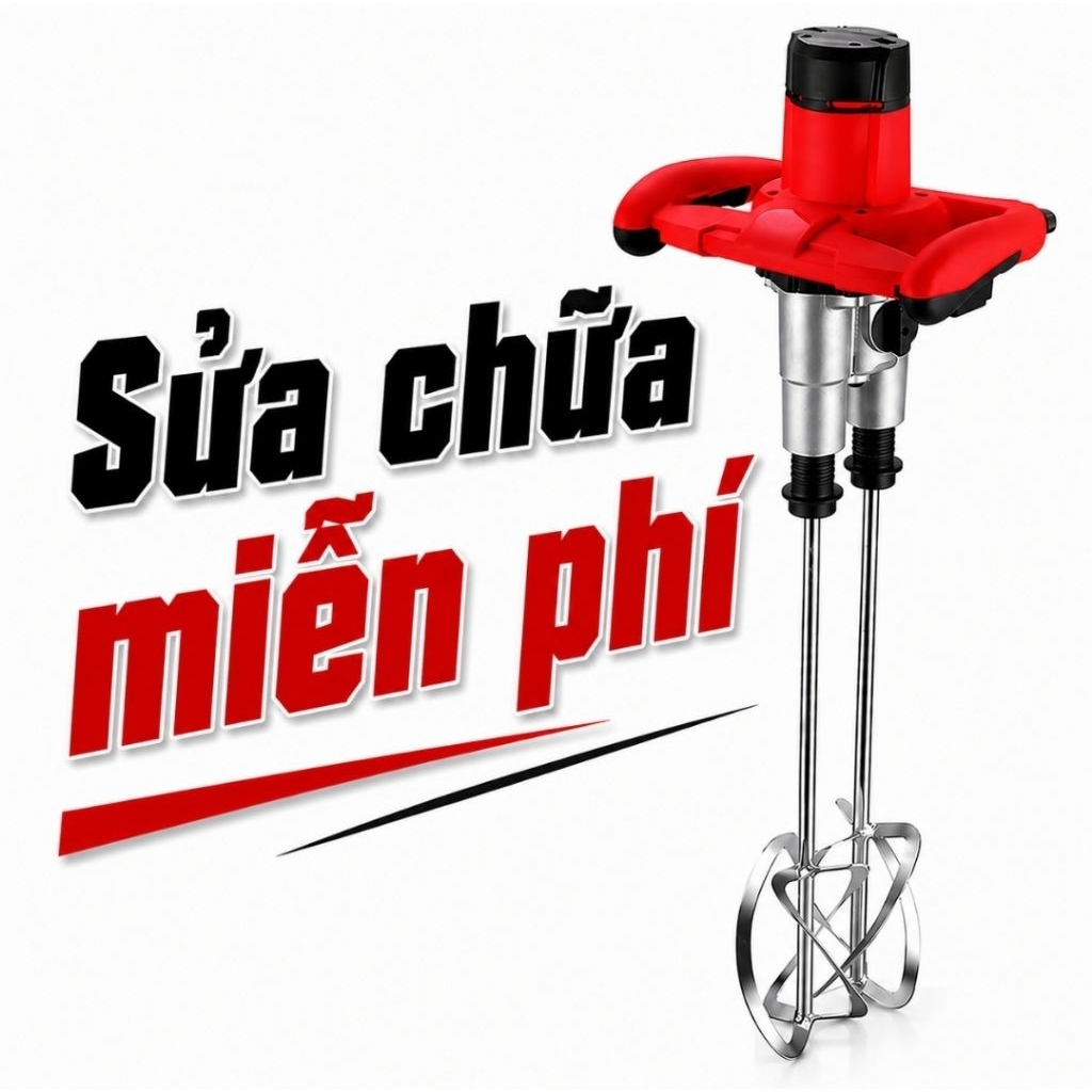 Máy Khuấy Sơn Hồ Dầu Cầm Tay Công Suất Lớn 6 Cấp Tốc Độ – Mô Tơ Dây Đồng – Khuấy Sơn, Bột Bả, Keo, Hồ Xi Măng