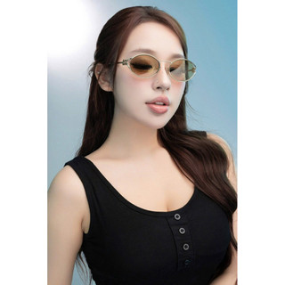 Mắt kính râm Min Min Bự Store dáng ôm mặt khắc chữ thời trang hot 2044 - 2056 - 2003
