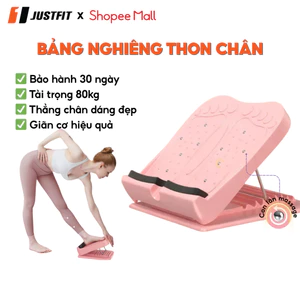 Bảng nghiêng tập thẳng chân JUSTFIT, hỗ trợ tập thon chân, tập yoga, massage giãn cơ tại nhà