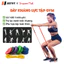 Dây kháng lực tập gym JUSTFIT cao su, giây power band trợ lực kéo xà, tập chân, mông nam nữ