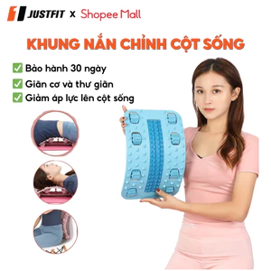 Khung Massage hỗ trợ cột sống JUSTFIT Khung Tập Mɑssage lưng, cổ, vai gáy tại nhà