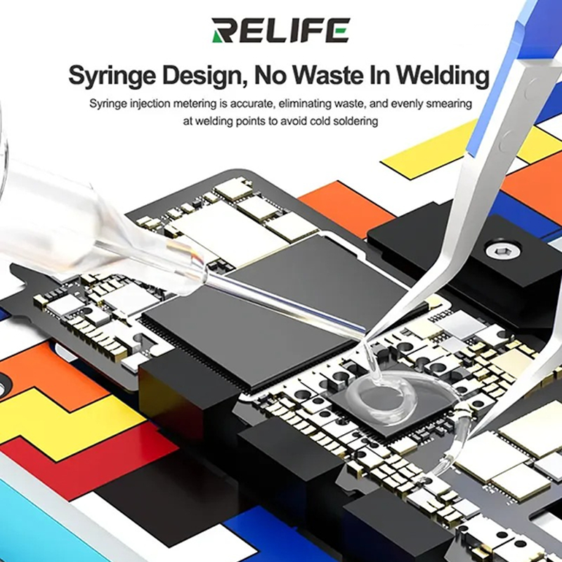 Mỡ hàn RELIFE HW11 10cc không chì không halogen