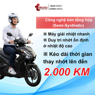 Dầu Nhớt Xe Tay Ga T-POWER MB 0.8L TERASU SN 10W-40 - Xe Ga Êm Máy, Mát Máy, Tiết Kiệm Nhiên Liệu