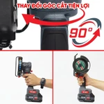 [Đảo Chiều 90°-Kèm Gía Đỡ] Máy Cắt Mini Workfix WF-MAG100MN – Trục M10, 3 Tốc Độ, 5 Tính Năng Thông Minh, Tặng Thước Dây — ảnh 3