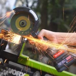 [Đảo Chiều 90°-Kèm Gía Đỡ] Máy Cắt Mini Workfix WF-MAG100MN – Trục M10, 3 Tốc Độ, 5 Tính Năng Thông Minh, Tặng Thước Dây — ảnh 6
