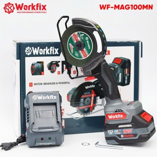 Máy Cắt Đa Năng Mini WORKFIX WF-MAG100MN Động Cơ Không Chổi Than 3 Tốc Độ Tới 12.000rpm Có Đảo Chiều