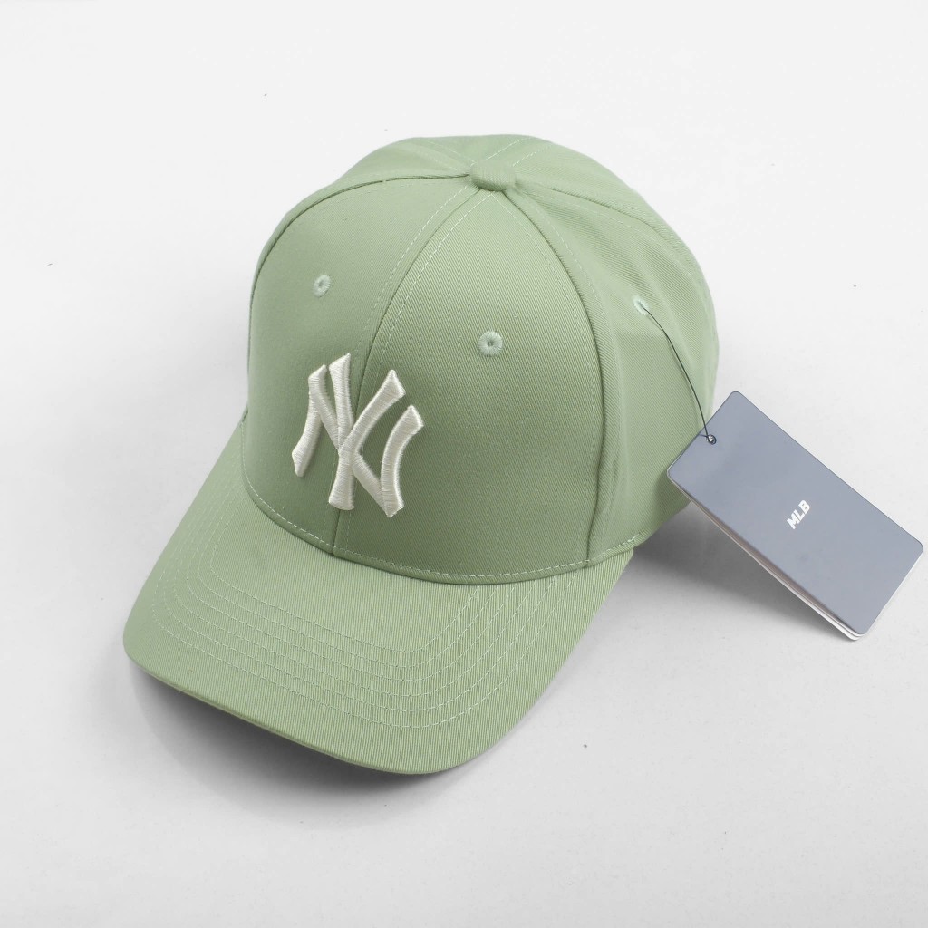 Mũ Nón Lưỡi Trai Meowist logo NY chất liệu vải Kaki Light Green , Thời trang, Phong Cách