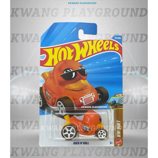 Kwang Playground - Xe mô hình Hot Wheels basic Duck N' Roll (vịt cam) - Case J 2026