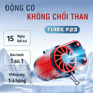 Quạt Mini Đeo Thắt Lưng Tirek F23 - Động Cơ Không Chổi Than - Quạt Làm Mát Lưng. Chạy 13-35h Dung Lượng Chuẩn 20000mAh