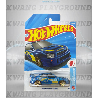 Kwang Playground - Xe mô hình Hot Wheels basic Subaru Impreza WRX (xanh) - Case J 2026