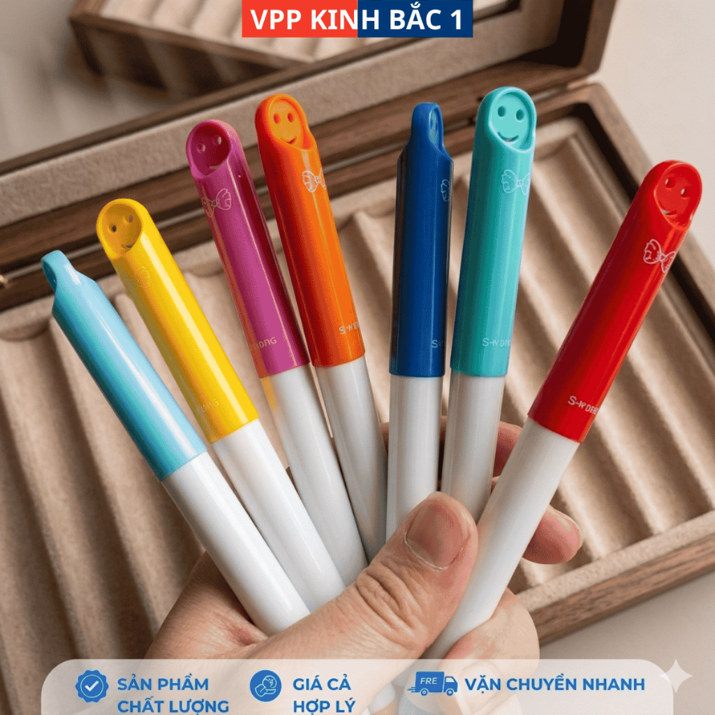 Bút Máy Kim Tinh Mặt Cười.