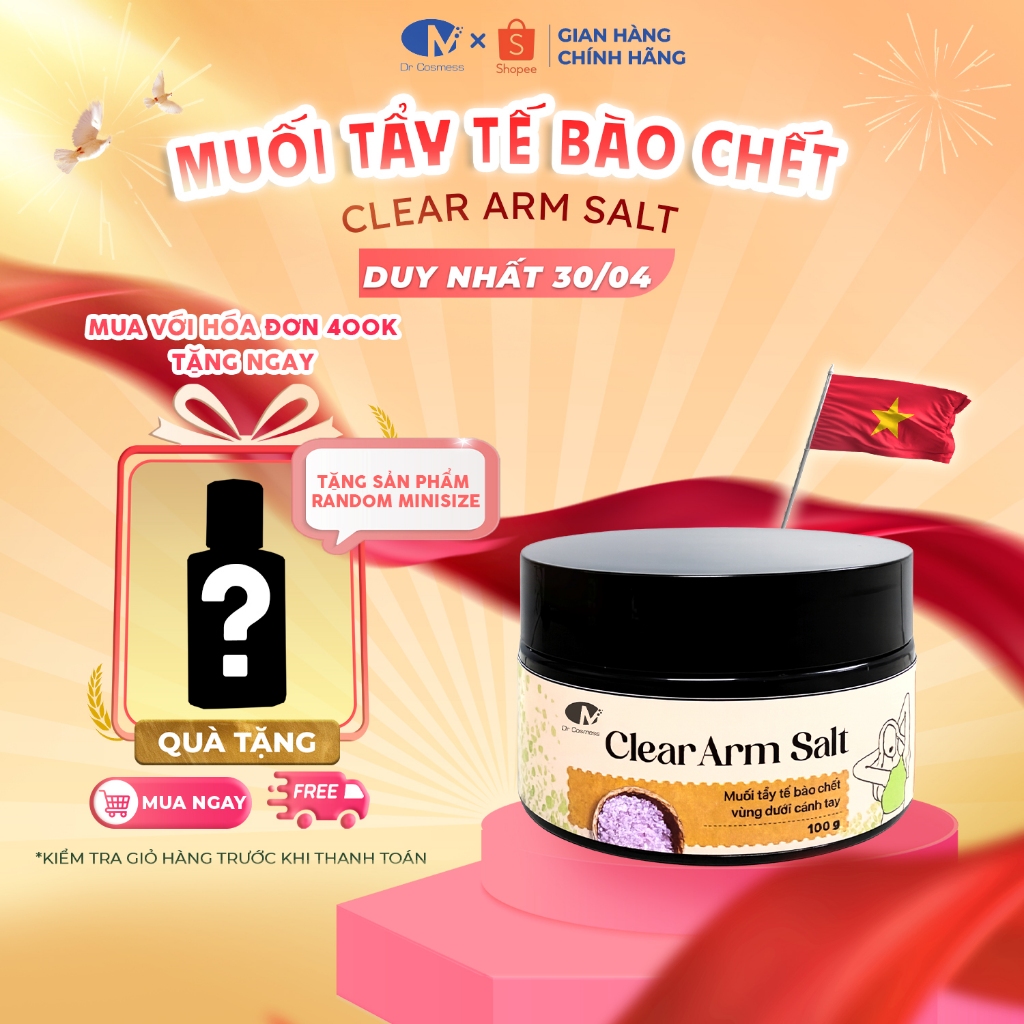 Muối Tẩy Tế Bào Chết Nách - Hình Ảnh Thực Tế