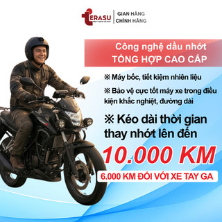 Dầu Nhớt 1,2L Xe Côn Tay Ultra Premium TERASU SP 10W40 Máy Bốc, Giảm Hụt Nhớt, Tiết Kiệm Nhiên Liệu