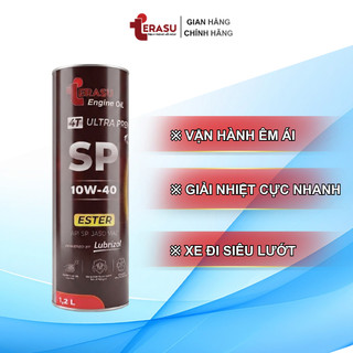 Dầu Nhớt 1,2L Xe Côn Tay Ultra Premium TERASU SP 10W40 Máy Bốc, Giảm Hụt Nhớt, Tiết Kiệm Nhiên Liệu