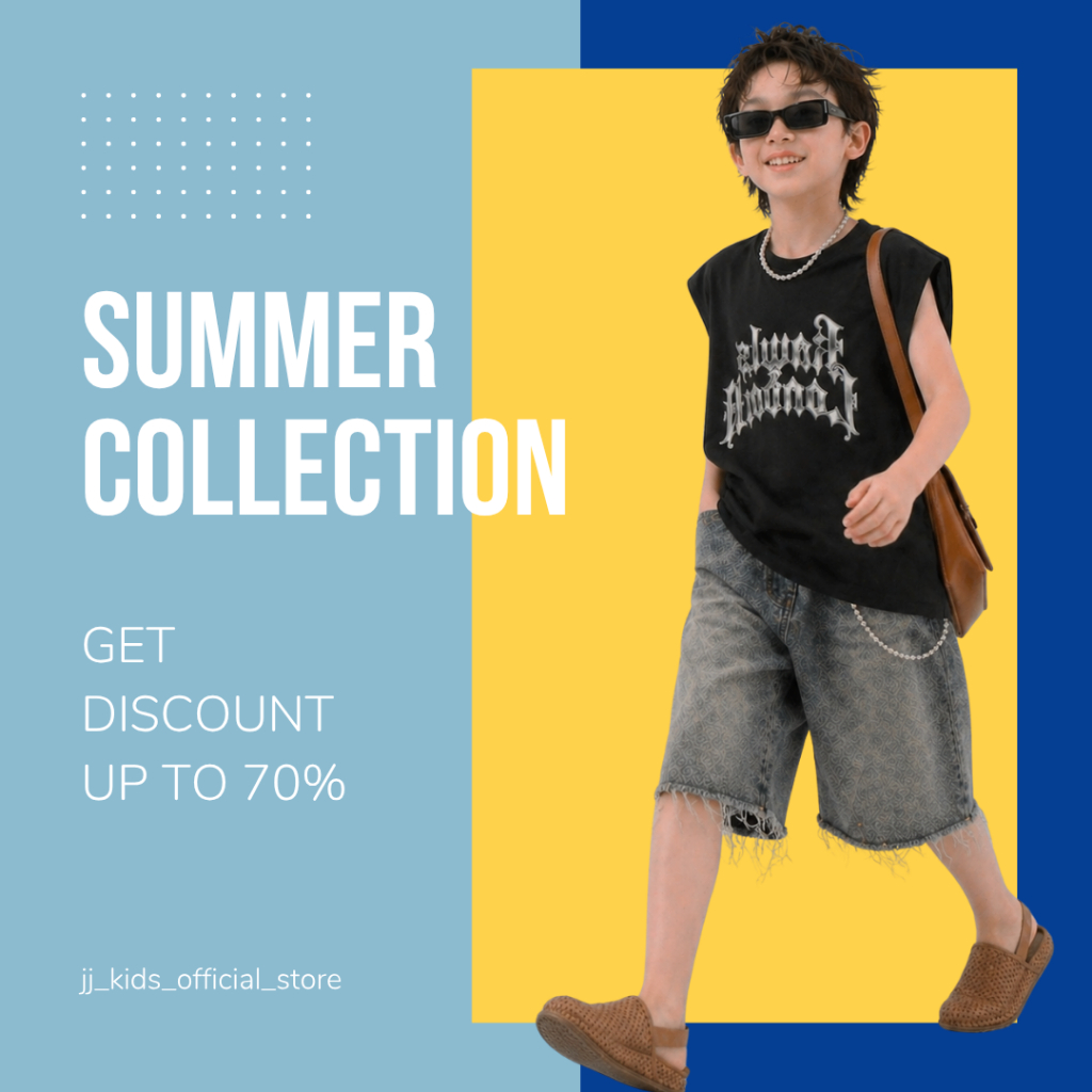 Áo Thun Ngắn Tay Mùa Hè Cho Bé Trai, Bé Gái In Hình Năng Động B553 | JJ Kids Fashion