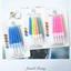 Combo 50 Vỉ 10 Cây Nến Xoắn Ngắn Nhiều Màu Trang Trí Bánh Kem, Nến Xoắn Sinh Nhật DUHA 043