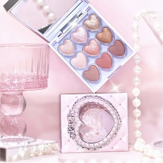 Bảng phấn mắt Gogotales 9 ô Trái Tim Rococo Sweet Eyes Shadow Disk GT796