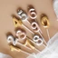 Hộp 10 Nến Số Tuổi Nhũ Vàng Khắc 3d, Trang Trí Bánh Sinh Nhật, Phụ Kiện Trang Trí Bánh Kem Hiện Đại DUHA 045