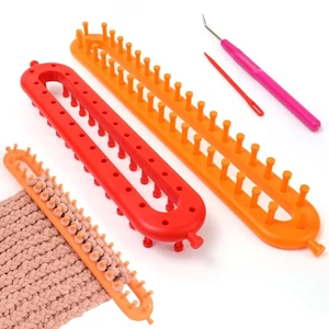 Khung loom đan khăn - Bộ dụng cụ đan khăn len đơn giản | Tiệm Len Của Sam - Sam Crochet