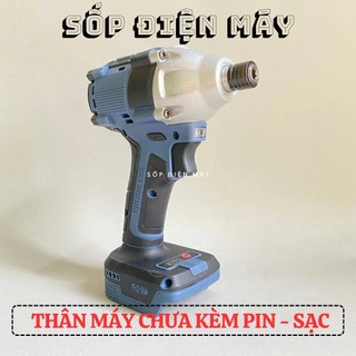 Máy chuyên vít búa pin 21V Makita lực siết 450Nm động cơ không chổi than chân pin phổ thông