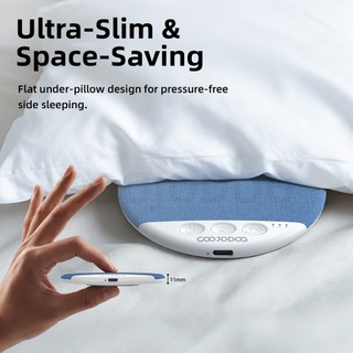 Loa Bluetooth Ngủ GOOJODOQ Siêu Mỏng 11mm Dành Cho Người Nằm Nghiêng, Phát Nhạc Nhẹ Bảo Vệ Tai