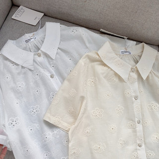 Áo hoa ren thô đục lỗ