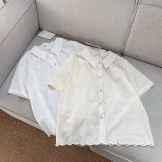 Áo hoa ren thô đục lỗ