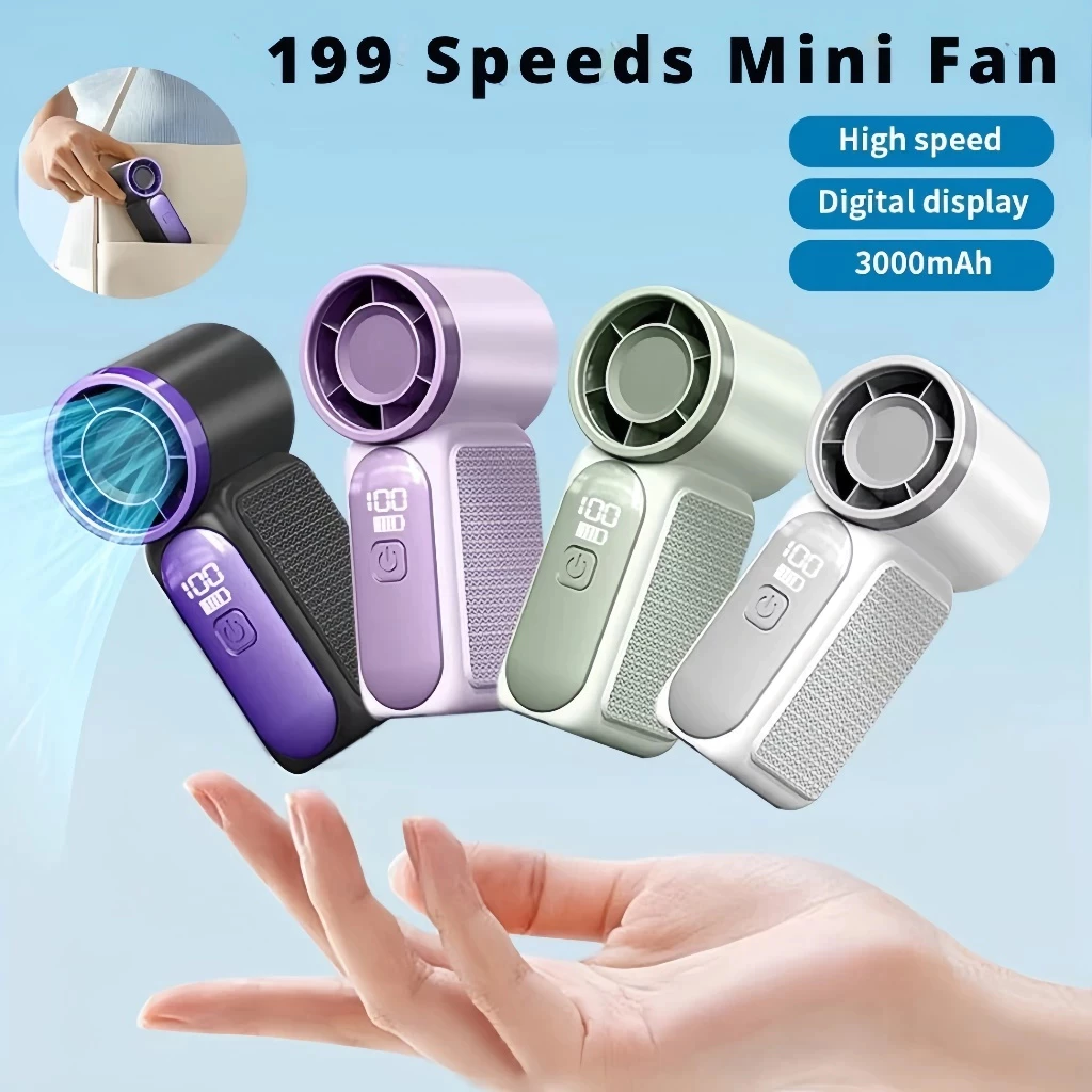 Quạt tích điện cầm tay mini X688