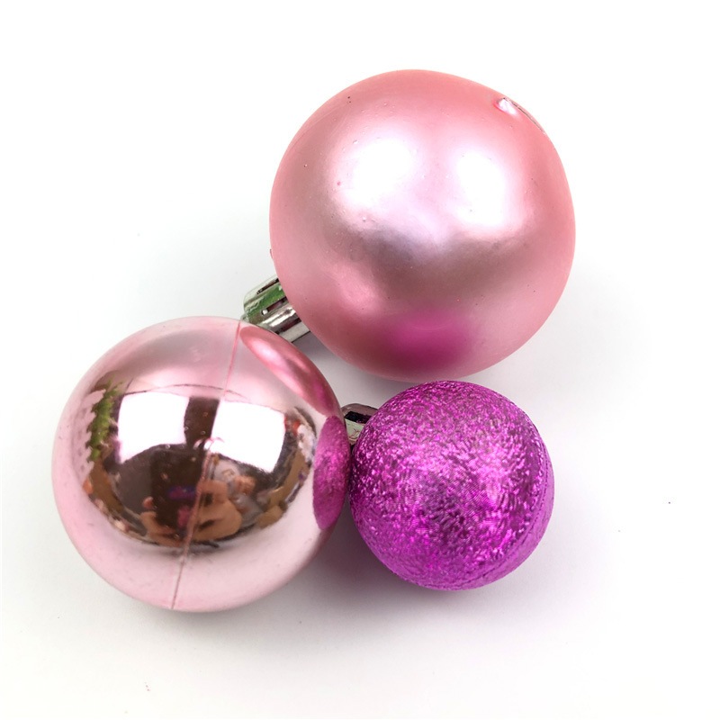 Combo 10 Set 3 Bi Nhựa Trang trí bánh kem, trang trí bánh kem, trang trí bánh sinh nhật, trang trí Noel lễ tết DUHA 068