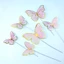 Combo 50 Set Bướm Giấy Trang Trí Bánh Sinh Nhật Bánh Kem (Que Sắt), Bướm Trang Trí Bánh Kem DUHA 069