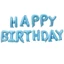 Combo 10 Bộ Bóng Chữ Happy Birthday Chúc Mừng Sinh Nhật Chọn Màu Giá 1x DUHA 070