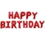 Combo 10 Bộ Bóng Chữ Happy Birthday Chúc Mừng Sinh Nhật Chọn Màu Giá 1x DUHA 070