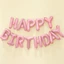 Combo 10 Bộ Bóng Chữ Happy Birthday Chúc Mừng Sinh Nhật Chọn Màu Giá 1x DUHA 070