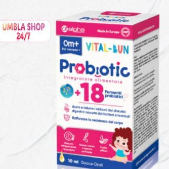 Vital - Bun Probiotic - Men Vi Sinh Probiotic 18 chủng-10ml