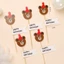 Combo 50 Set Cắm Giấy Gấu, Mặt Cười - Trang Trí Bánh Sinh Nhật, Bánh Kem DUHA 074