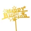 Combo 100 Que Cắm Mica Happy Birthday DUHA 082