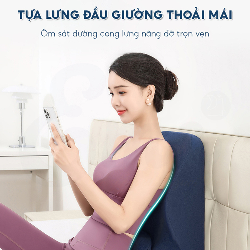 [HỎA TỐC 2H] Gối Công Thái Học IV Grow Love – Nâng Đỡ Cơ Thể, Thư Giãn Toàn Diện, Chuẩn Tư Thế
