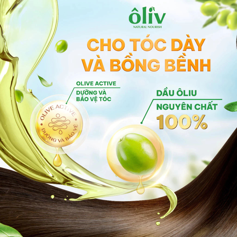 Dầu Gội Ôliu Chắc Khỏe Ngăn Gãy Rụng 1 Lít - Nuôi dưỡng tóc chắc khỏe | BigBuy360 - bigbuy360.vn