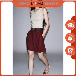 ZARA QUẦN SHORT NGỐ KÈM ĐAI LƯNG THỜI TRANG (260416024)