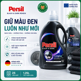 nước giặt Persil - Đức chuyên sâu cho đồ đen và đồ tối màu