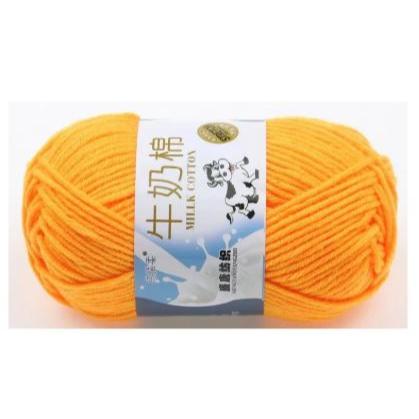 Len sợi, len milk bò 50g