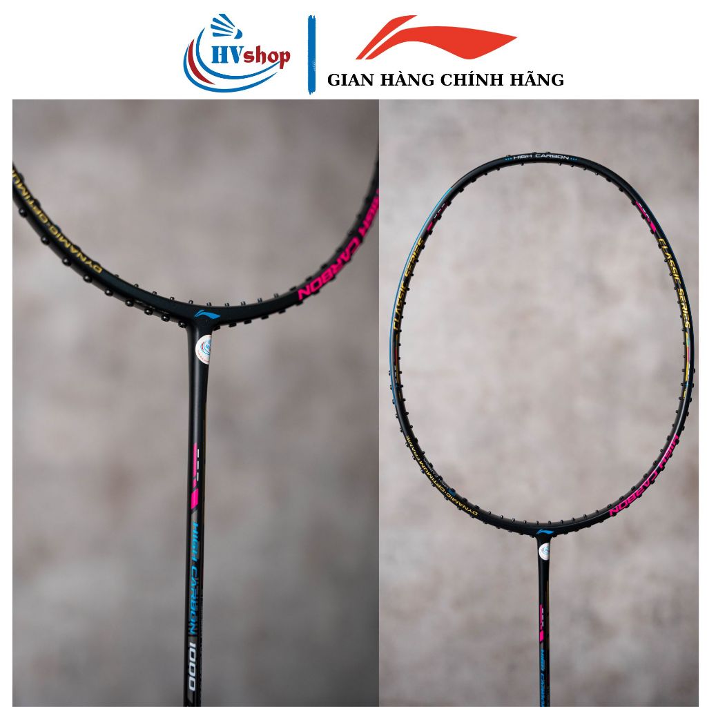 Vợt cầu lông Lining HC1000 chính hãng, CHỈ KHUNG VỢT, kèm quà tặng hấp dẫn - HVShop