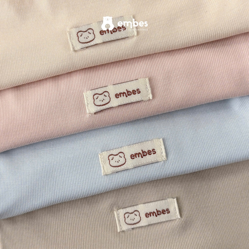 Bộ Sơ Sinh Embes, Bộ Đồ Dài Tay Sơ Sinh Kèm Mũ Chất Cotton Mềm Mòng Cho Bé Sơ Sinh Từ 0-3 Tháng