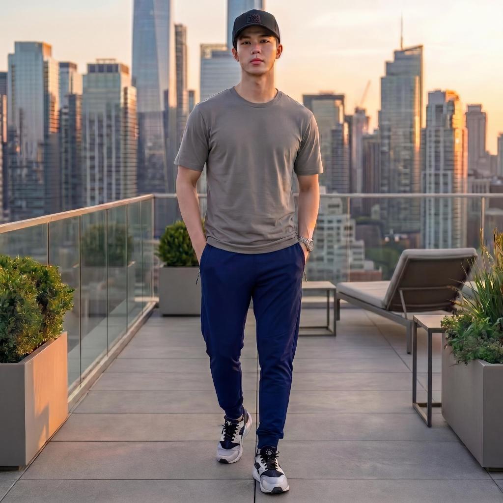 Quần Thể Thao Nam Dài ,Quần Jogger Thun Ống Suông Thể Dục Vải Loại 1 Mềm Mịn Mắt Form Ôm Cao Cấp ShopthethaoKute